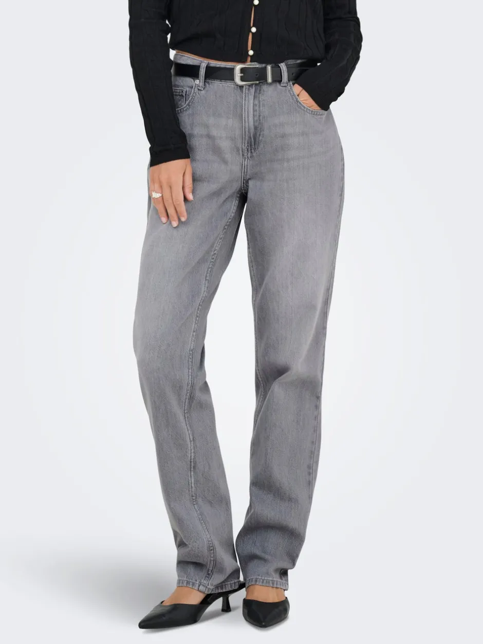 Clearance ONLLUMI Mellemhøj talje Mom fit Jeans Dame Jeans|Jeans