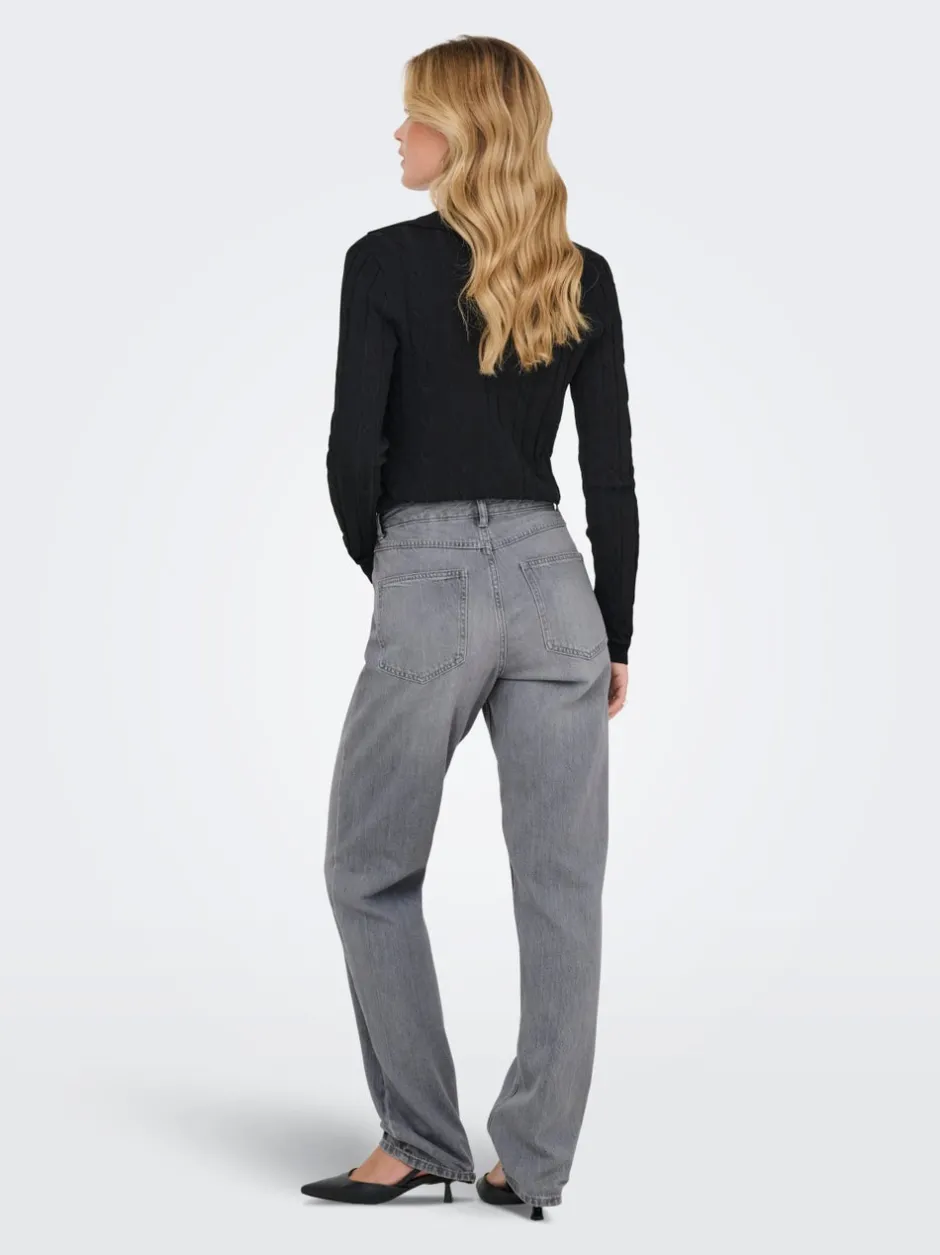 Clearance ONLLUMI Mellemhøj talje Mom fit Jeans Dame Jeans|Jeans