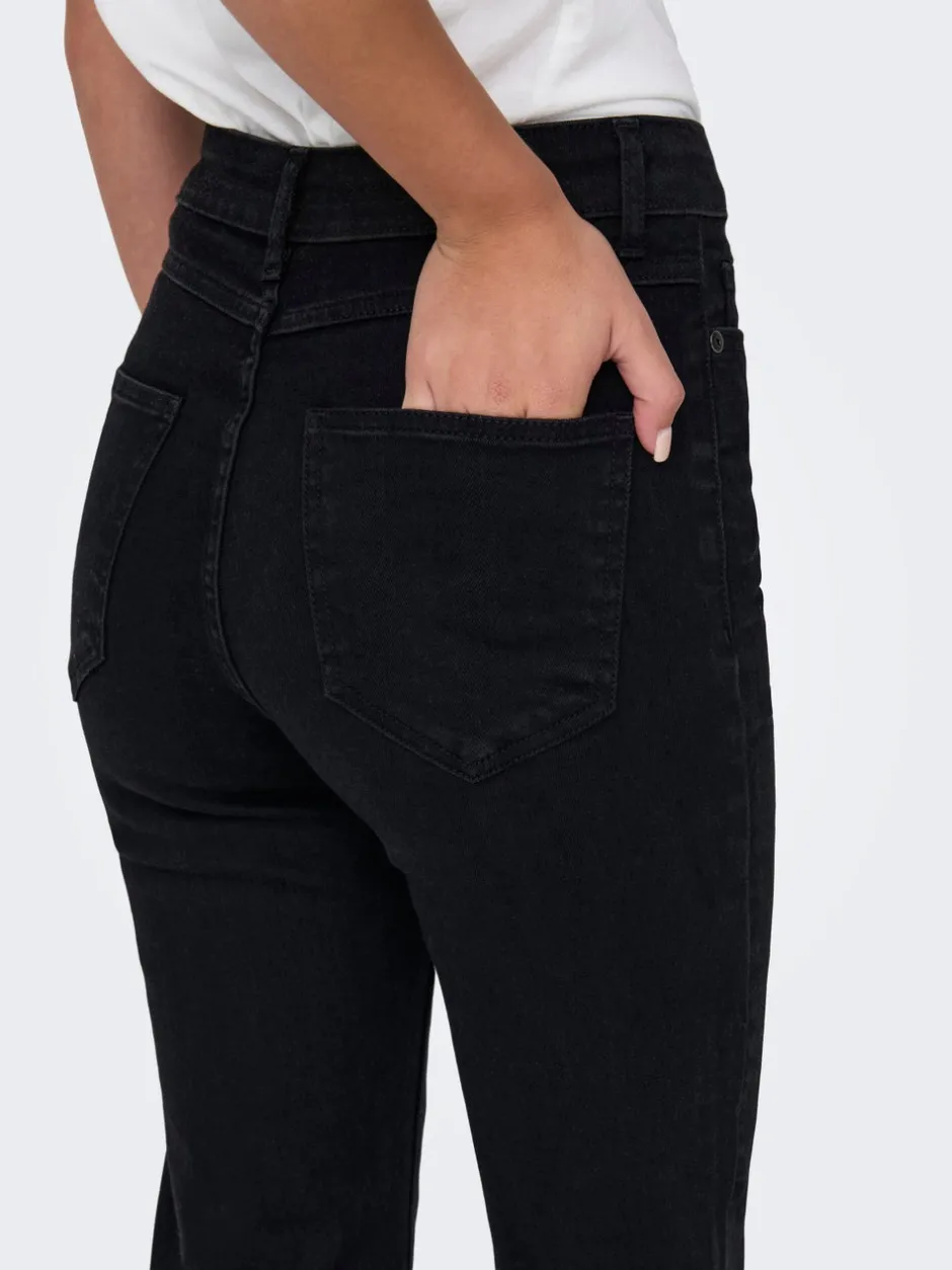 New ONLLUNA Høj talje Flared fit Jeans Dame Jeans|Jeans
