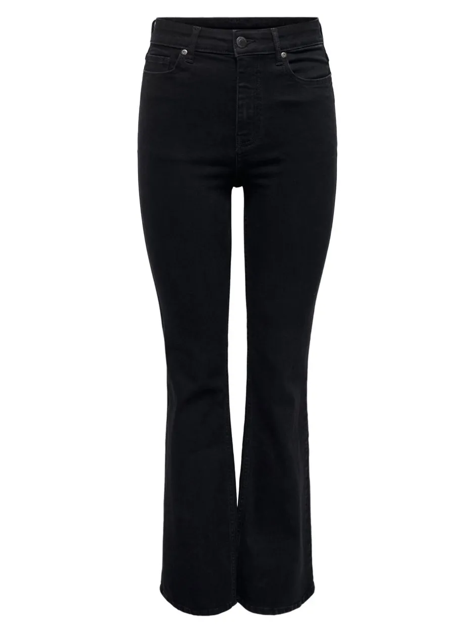 New ONLLUNA Høj talje Flared fit Jeans Dame Jeans|Jeans