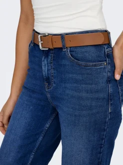 ONLLUNA Høj talje Wide leg fit Jeans Dame Jeans|Jeans