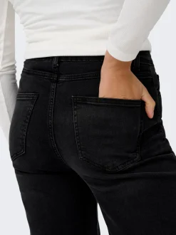 Hot ONLLUNA Høj talje Wide leg fit Jeans Dame Jeans|Jeans