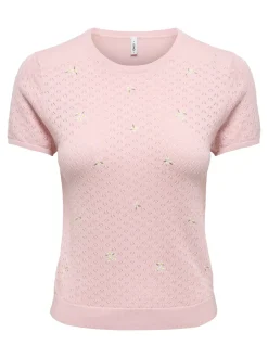ONLLUNA Strikket T-shirt Dame Strik & Cardigans