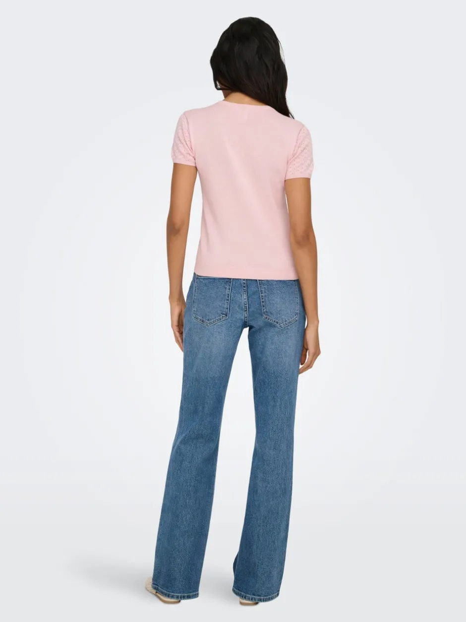 ONLLUNA Strikket T-shirt Dame Strik & Cardigans