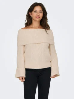 Sale ONLLUNA Striktrøje Dame Strik & Cardigans