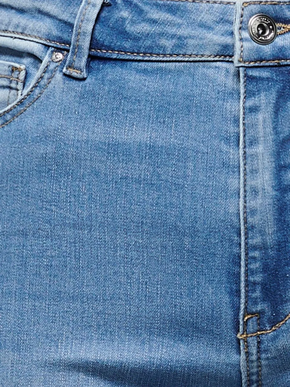 ONLLUSH Mellemhøj talje Retro flared fit Jeans Dame Jeans|Jeans
