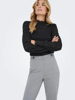 Outlet ONLLYKKE Straight fit Bukser Dame Jeans|Jeans