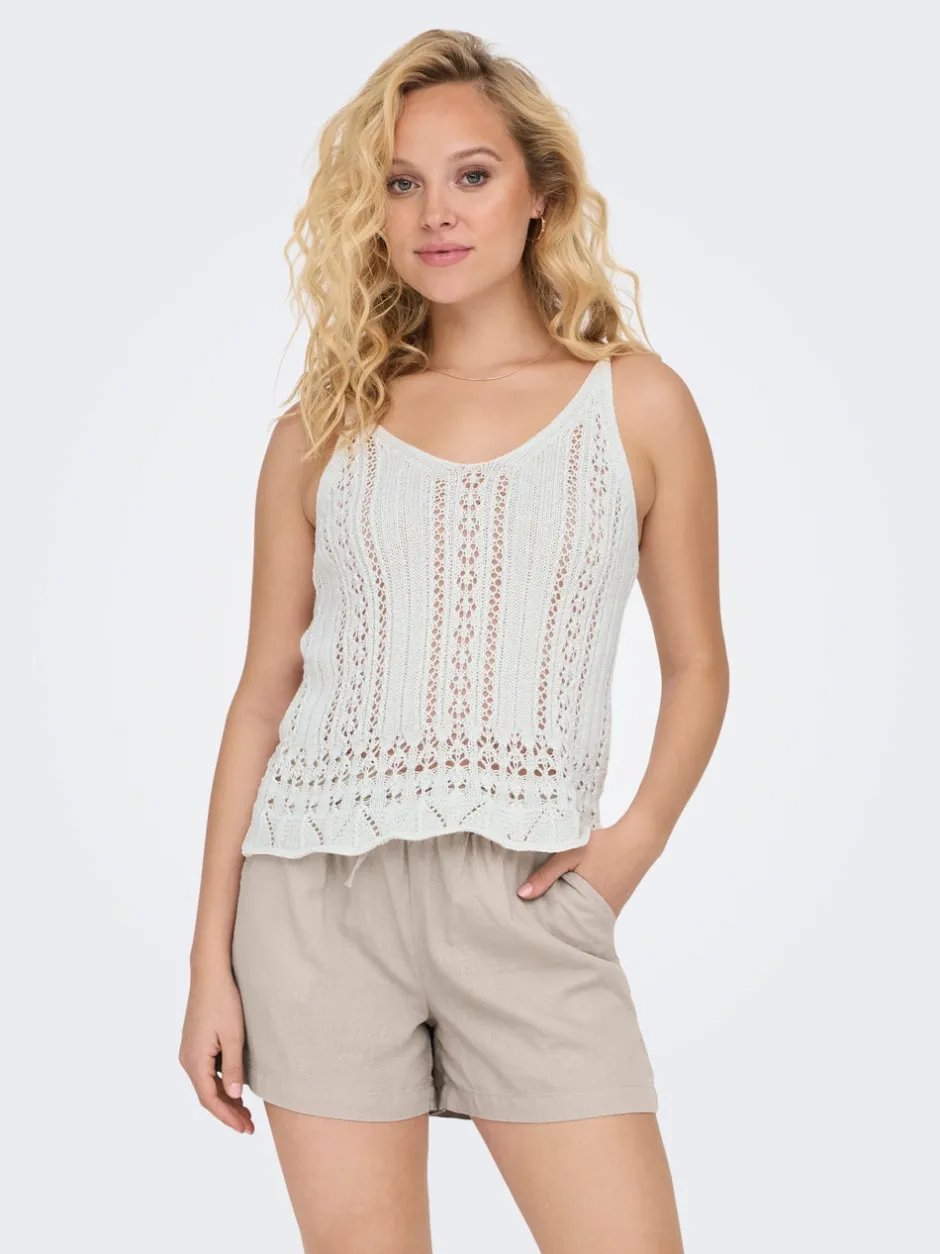 Sale ONLLYZET Top Dame Strik & Cardigans|Toppe