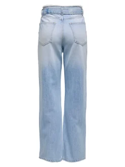 Outlet ONLMADDIE Høj talje Wide leg fit Jeans Dame Jeans|Jeans