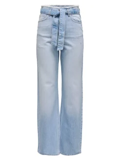 Outlet ONLMADDIE Høj talje Wide leg fit Jeans Dame Jeans|Jeans