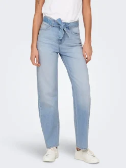 Outlet ONLMADDIE Høj talje Wide leg fit Jeans Dame Jeans|Jeans