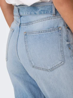 Outlet ONLMADDIE Høj talje Wide leg fit Jeans Dame Jeans|Jeans