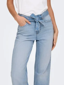 Outlet ONLMADDIE Høj talje Wide leg fit Jeans Dame Jeans|Jeans
