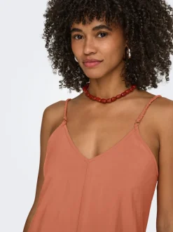 Discount ONLMADELI Lang kjole Dame Kjoler
