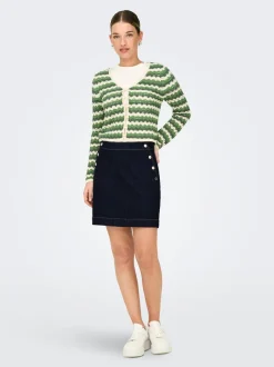 Clearance ONLMADISON Denim-nederdel Mininederdel Dame Nederdele|Denimnederdele