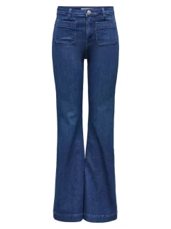 Hot ONLMADISON Høj talje Flared fit Jeans Dame Jeans|Jeans