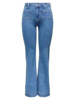 ONLMADISON Høj talje Flared fit Jeans Dame Jeans|Jeans