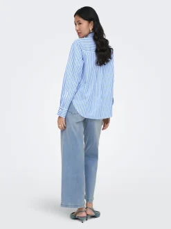Discount ONLMADISON Høj talje Wide leg fit Cropped Jeans Dame Jeans|Jeans