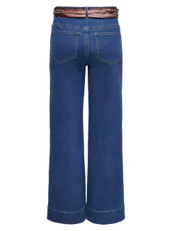 Hot ONLMADISON Høj talje Wide leg fit Jeans Dame Jeans|Jeans