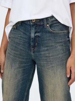 New ONLMADISON Høj talje Wide leg fit Jeans Dame Jeans|Jeans