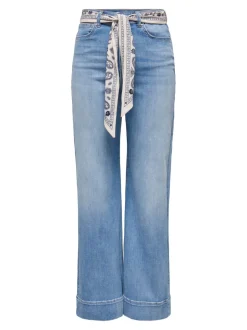 Clearance ONLMADISON Høj talje Wide leg fit Jeans Dame Jeans|Jeans