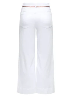 Clearance ONLMADISON Høj talje Wide leg fit Cropped Jeans Dame Jeans|Jeans
