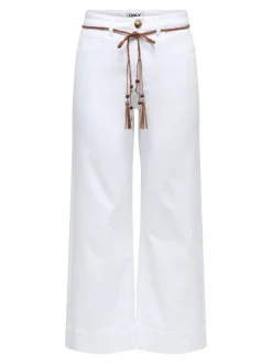 Clearance ONLMADISON Høj talje Wide leg fit Cropped Jeans Dame Jeans|Jeans