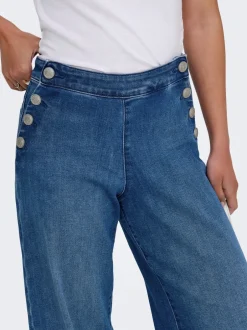 New ONLMADISON Høj talje Wide leg fit Jeans Dame Jeans|Jeans