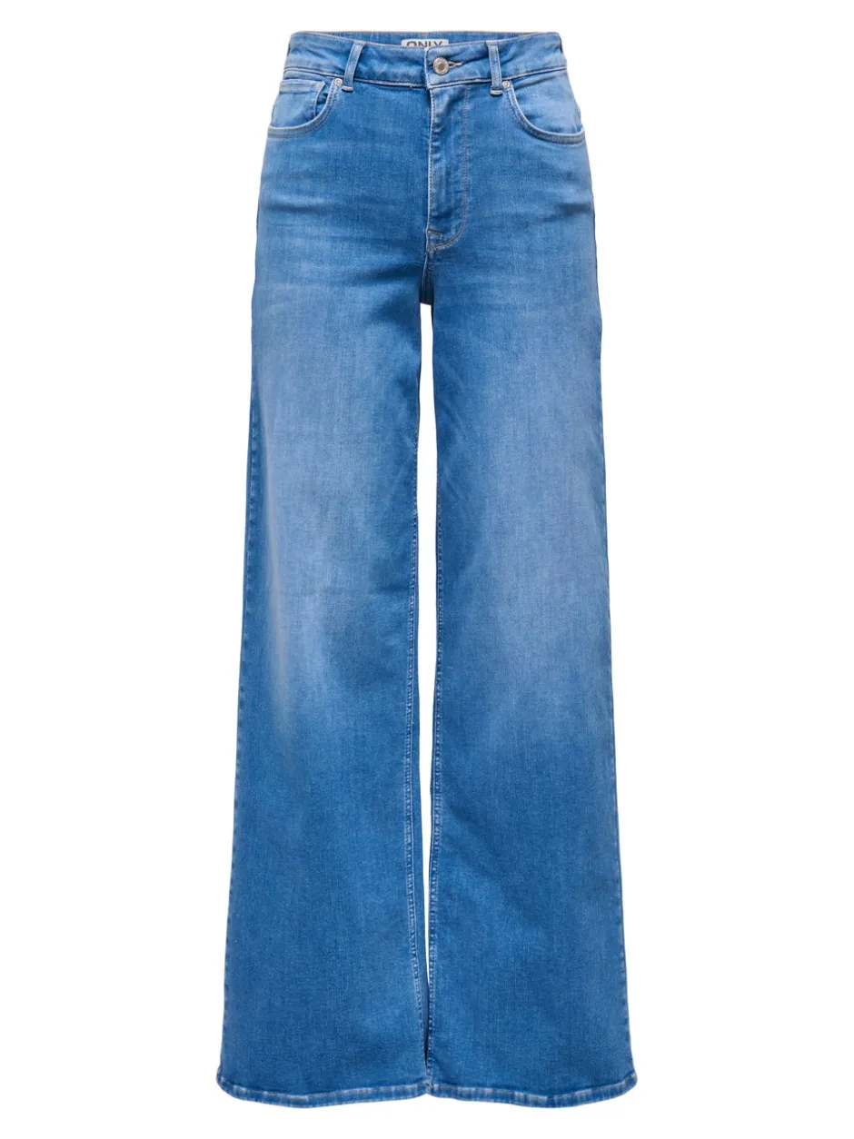 Online ONLMADISON Høj talje Wide leg fit Jeans Dame Jeans|Jeans