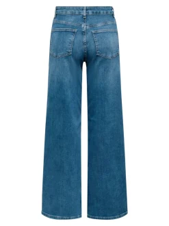 Sale ONLMADISON Høj talje Wide leg fit Jeans Dame Jeans|Jeans