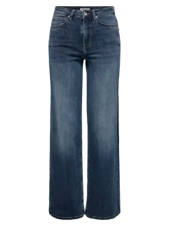 Sale ONLMADISON Høj talje Wide leg fit Jeans Dame Jeans|Jeans