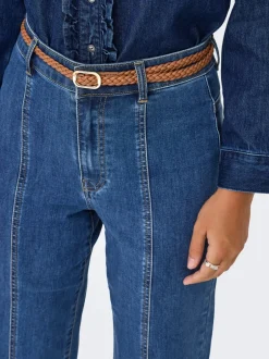 ONLMADISON Høj talje Wide leg fit Jeans Dame Jeans|Jeans