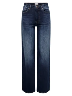 Discount ONLMADISON Høj talje Wide leg fit Jeans Dame Jeans|Jeans