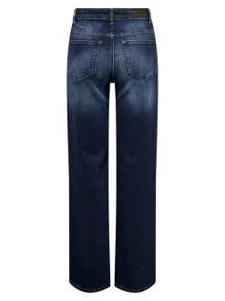 Discount ONLMADISON Høj talje Wide leg fit Jeans Dame Jeans|Jeans