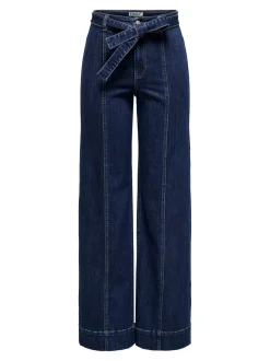 Sale ONLMADISON Høj talje Wide leg fit Jeans Dame Jeans|Jeans