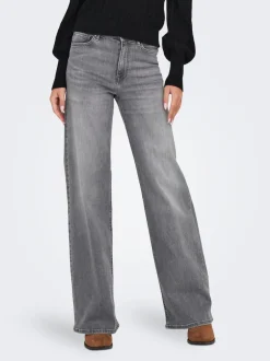ONLMADISON Høj talje Wide leg fit Jeans Dame Jeans|Jeans
