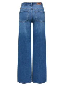 Best ONLMADISON Høj talje Wide leg fit Jeans Dame Jeans|Jeans