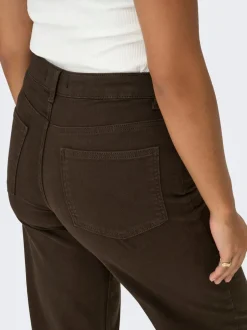 Discount ONLMADISON Høj talje Wide leg fit Jeans Dame Jeans|Jeans