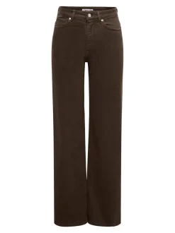 Discount ONLMADISON Høj talje Wide leg fit Jeans Dame Jeans|Jeans