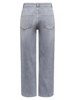 ONLMADISON Høj talje Wide leg fit Cropped Jeans Dame Jeans|Jeans