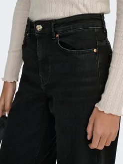 Best ONLMADISON Høj talje Wide leg fit Jeans Dame Jeans|Jeans
