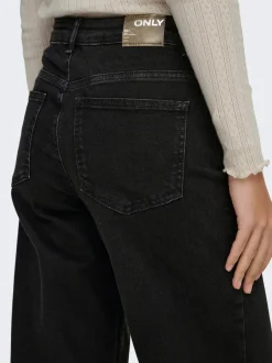 Best ONLMADISON Høj talje Wide leg fit Jeans Dame Jeans|Jeans