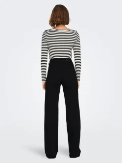 Sale ONLMADISON Høj talje Wide leg fit Jeans Dame Jeans|Jeans