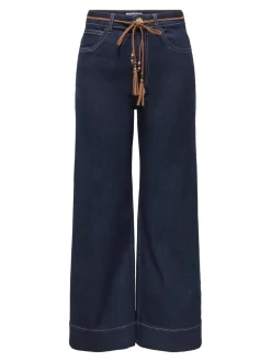 Best ONLMADISON Høj talje Wide leg fit Cropped Jeans Dame Jeans|Jeans