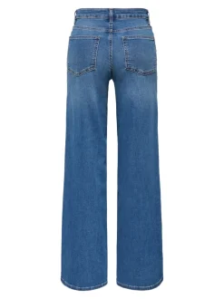 Clearance ONLMADISON Høj talje Wide leg fit Jeans Dame Jeans|Jeans