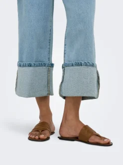 ONLMADISON Høj talje Wide leg fit Jeans Dame Jeans|Jeans