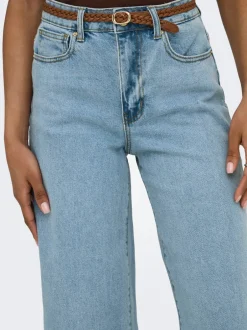 ONLMADISON Høj talje Wide leg fit Jeans Dame Jeans|Jeans