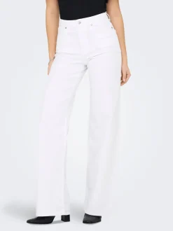Outlet ONLMADISON Høj talje Wide leg fit Jeans Dame Jeans|Jeans