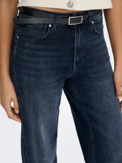 Discount ONLMADISON Høj talje Wide leg fit Jeans Dame Jeans|Jeans