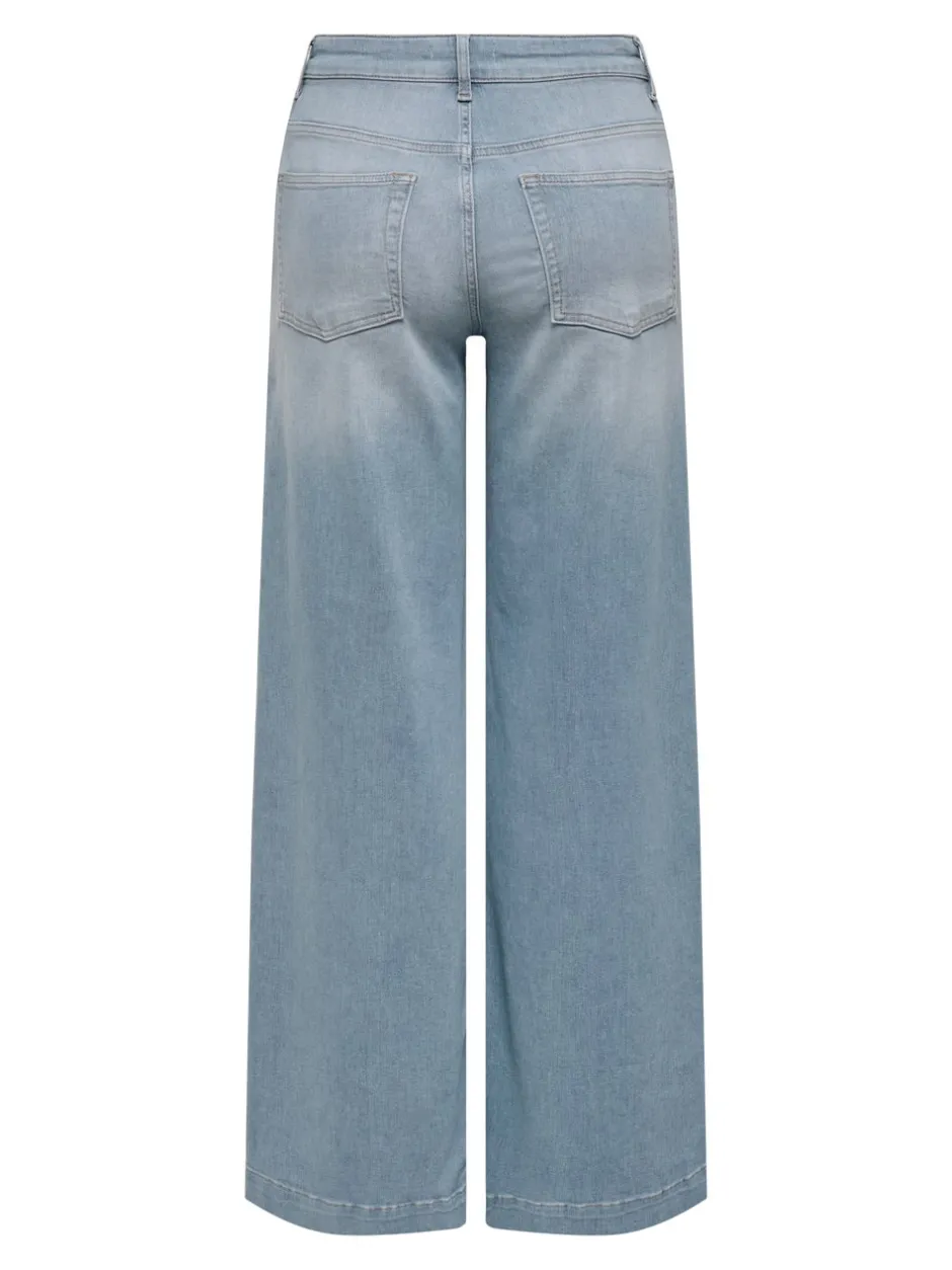 Hot ONLMADISON Høj talje Wide leg fit Jeans Dame Jeans|Jeans